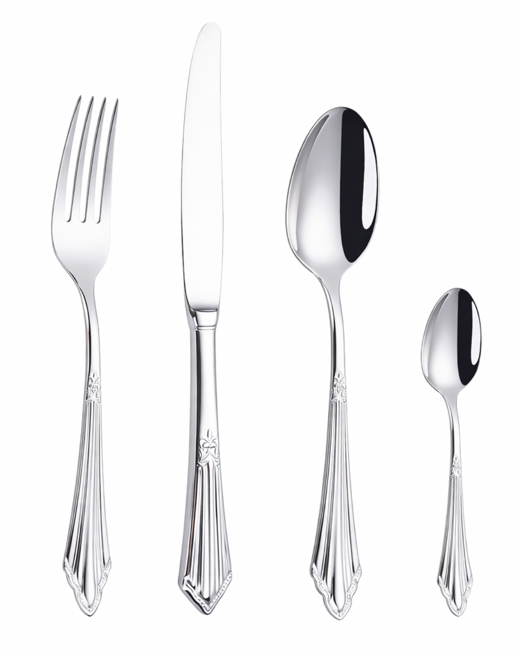 Lune Blanche Éclat Doré Cutlery Set