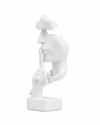 Lune Blanche "Noir Silence" Sculpture
