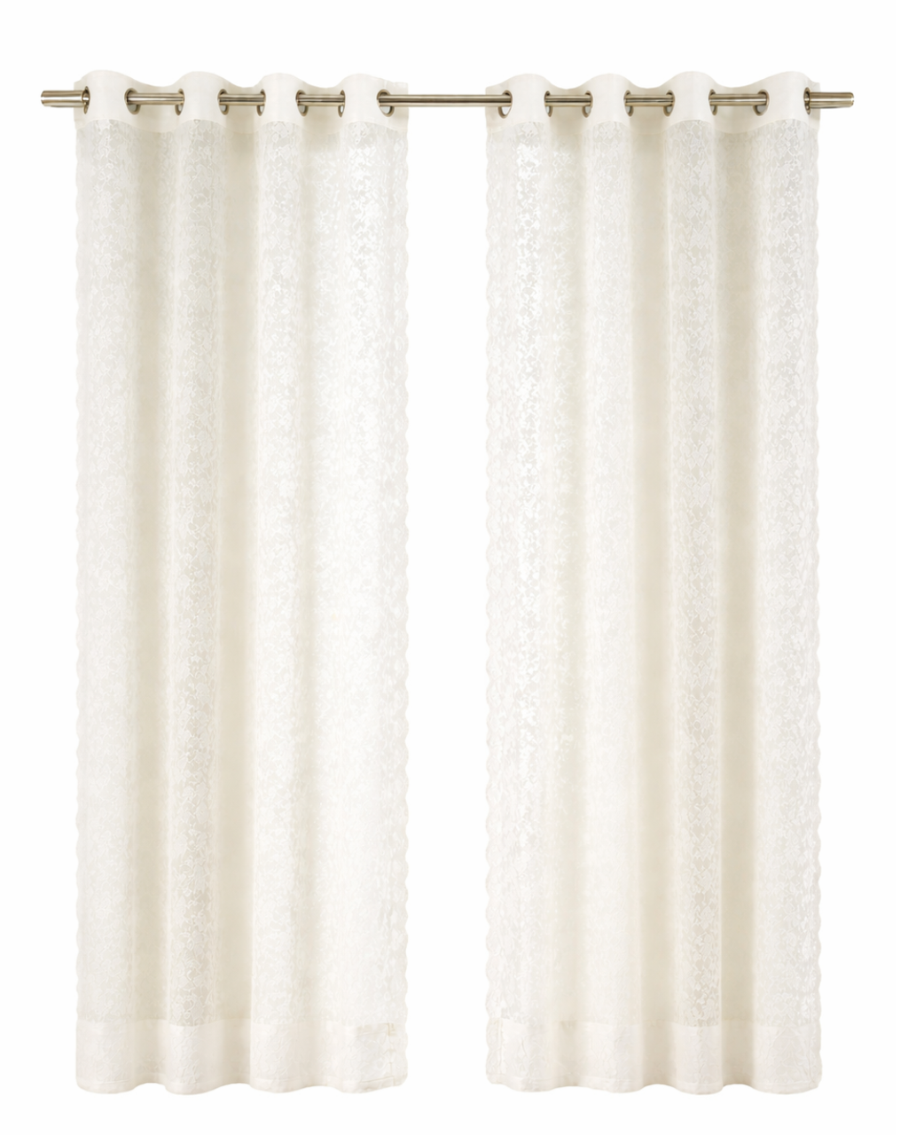 Lune Blanche Élise Lace Sheer Curtains