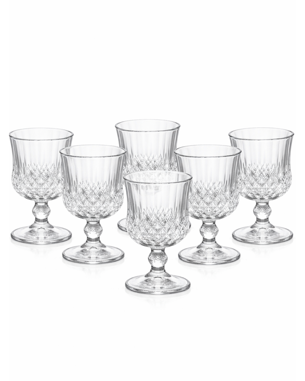 Maison Héritage – Vintage Crystal Glass Set