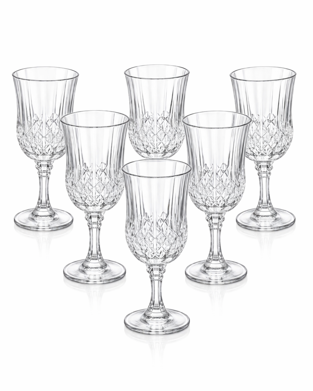 Maison Héritage – Vintage Crystal Glass Set