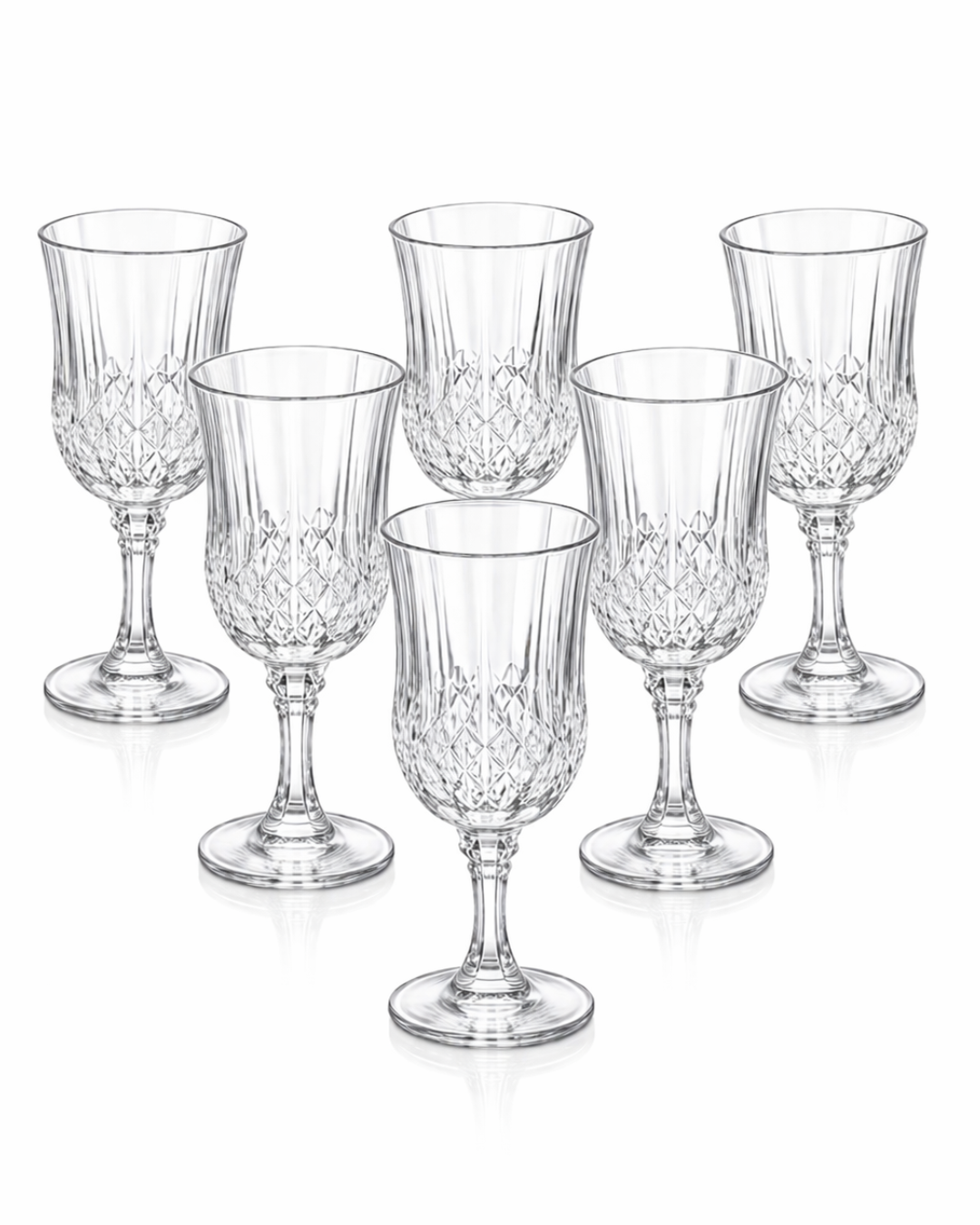 Maison Héritage – Vintage Crystal Glass Set