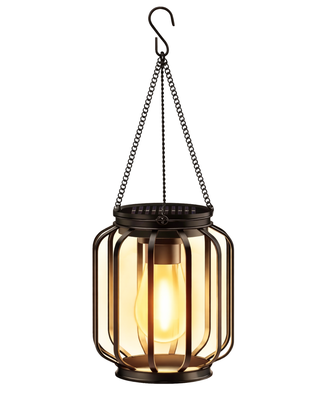 Lune Blanche Solara Hanging Garden Lamp