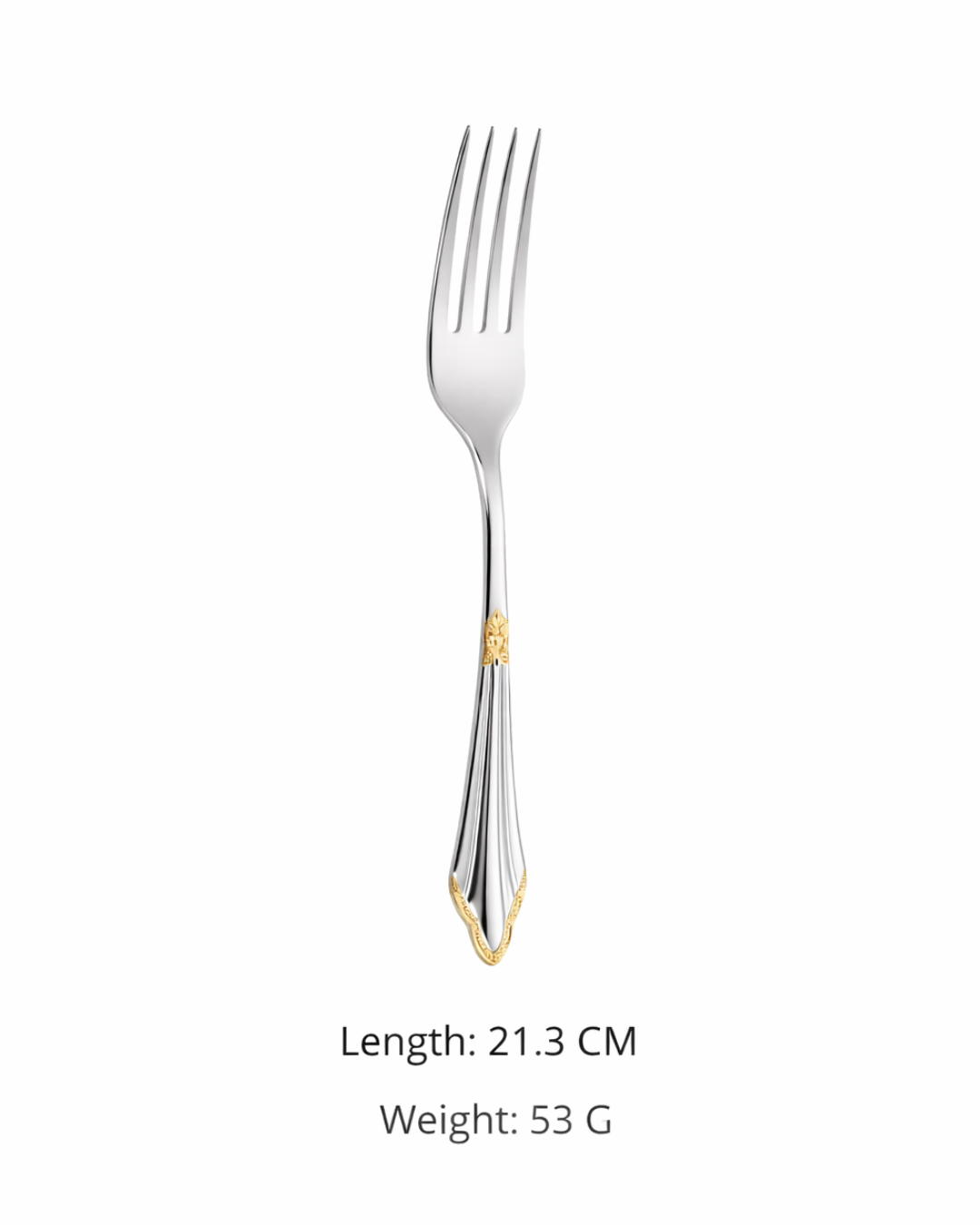 Lune Blanche Éclat Doré Cutlery Set