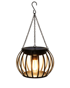 Lune Blanche Solara Hanging Garden Lamp