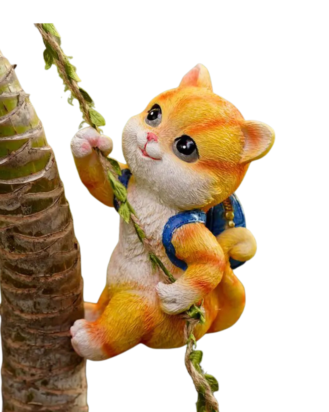 Lune Blanche Jardin Charmant Climbing Figurines