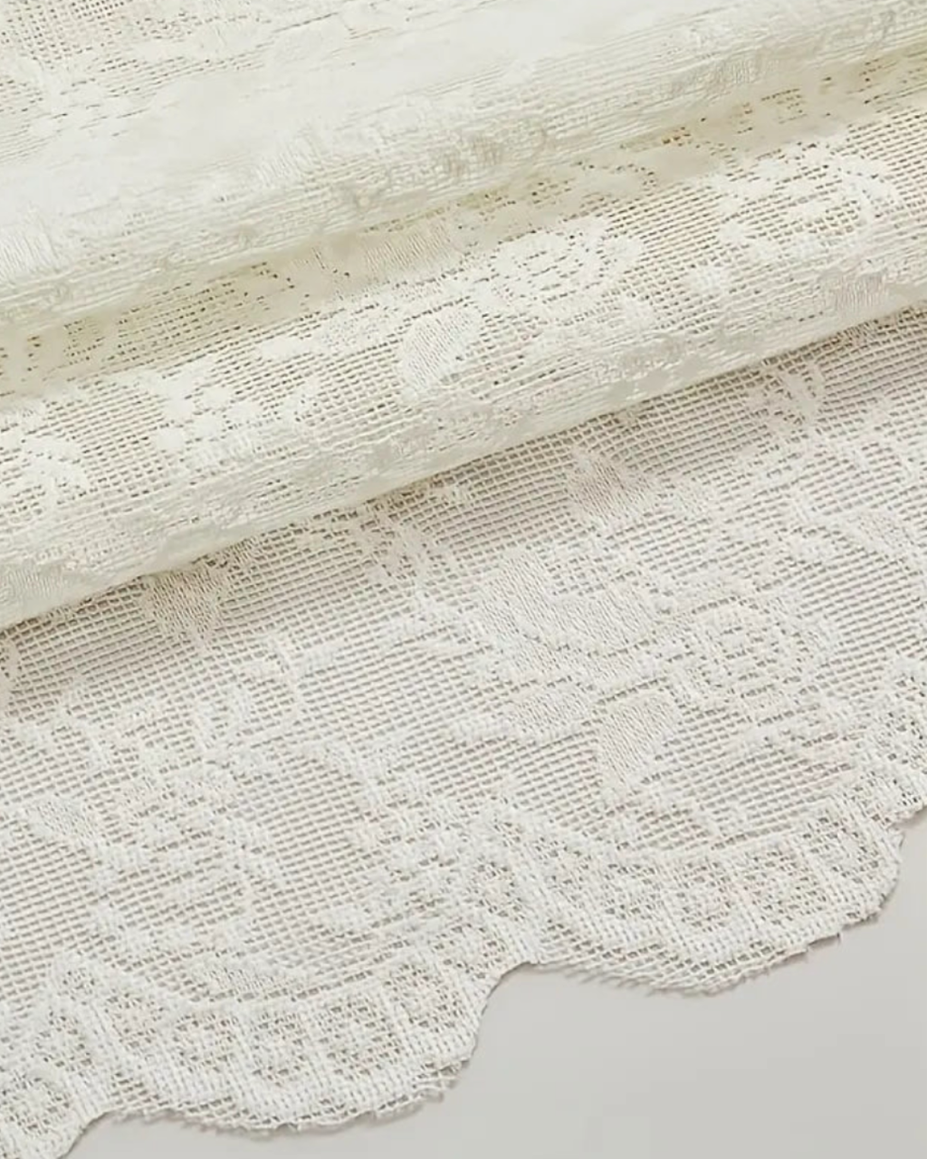 Lune Blanche Élise Lace Sheer Curtains