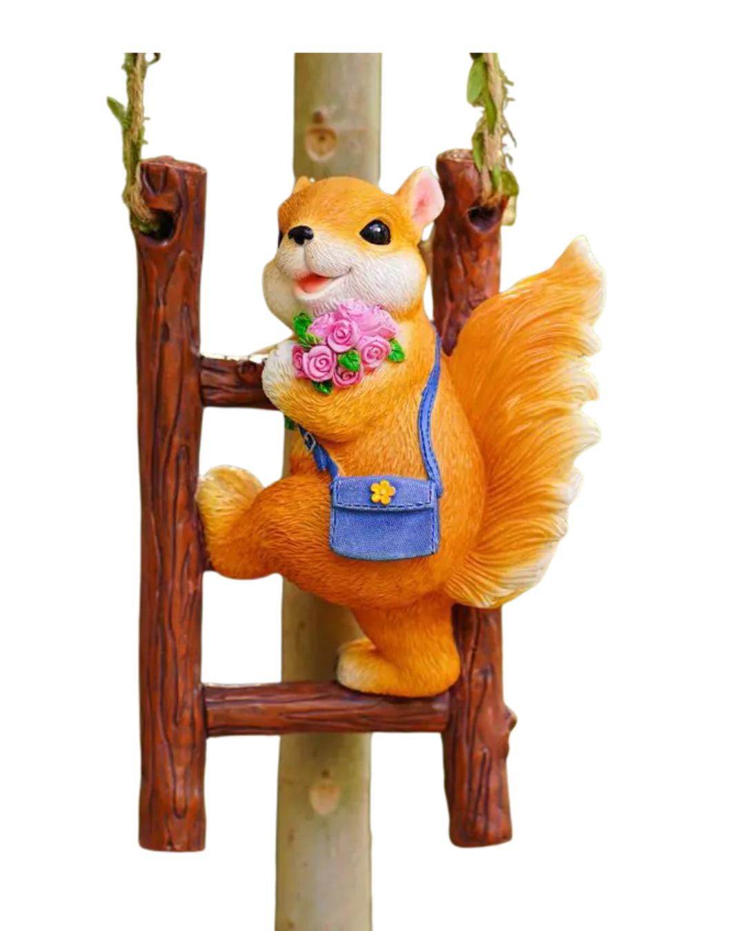Lune Blanche Jardin Charmant Climbing Figurines