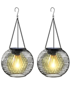 Lune Blanche Solara Hanging Garden Lamp