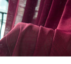 Lune Blanche Virelle Linen Sheer Curtains