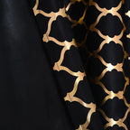 Lune Blanche Noir Royale Dim-Out Curtains