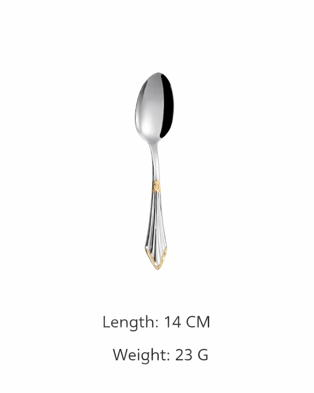 Lune Blanche Éclat Doré Cutlery Set