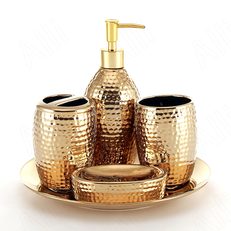 Lune Blanche Soleil Ceramic Bathroom Set