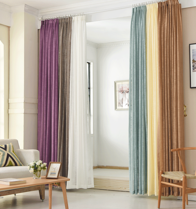 Lune Blanche Virelle Linen Sheer Curtains