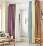 Lune Blanche Virelle Linen Sheer Curtains