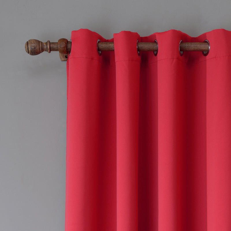 Lune Blanche Velour Noir Blackout Curtains