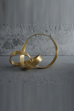 Aurelia Twist Metal Sculpture