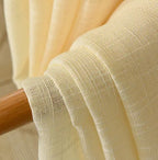 Lune Blanche Virelle Linen Sheer Curtains