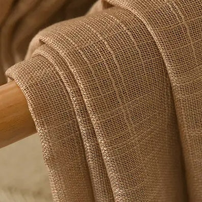 Lune Blanche Virelle Linen Sheer Curtains