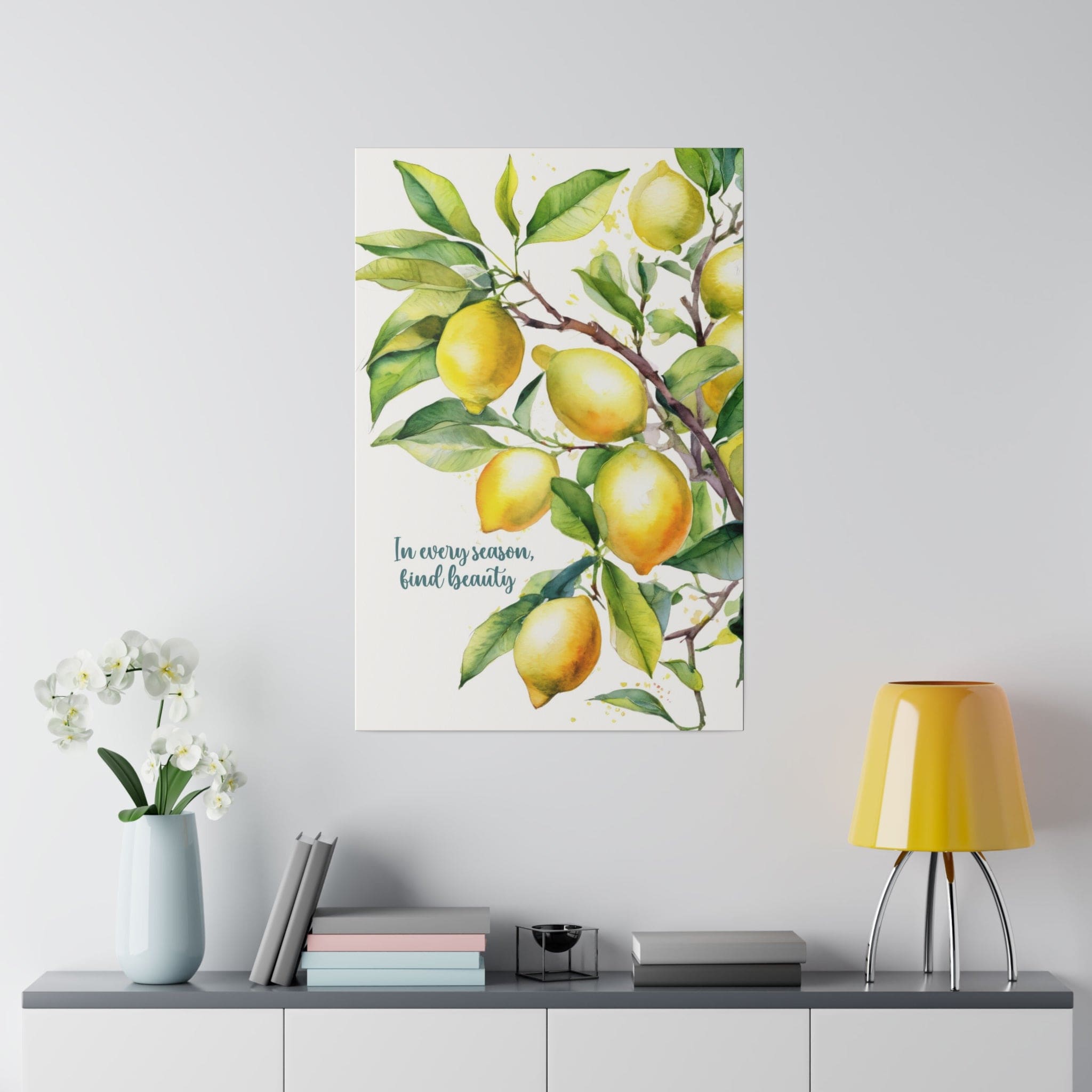 "Seasons of the Lemon Tree" — Fine Art Wall Print